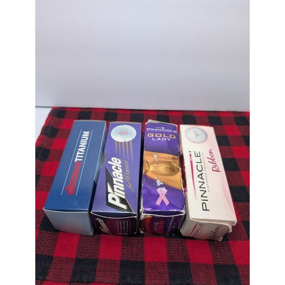 Mixed Lot Pinnacle & Ativa Women’s Golf Balls – 4 Sleeves (12 Balls) Pink Ribbon - Picture 4 of 7